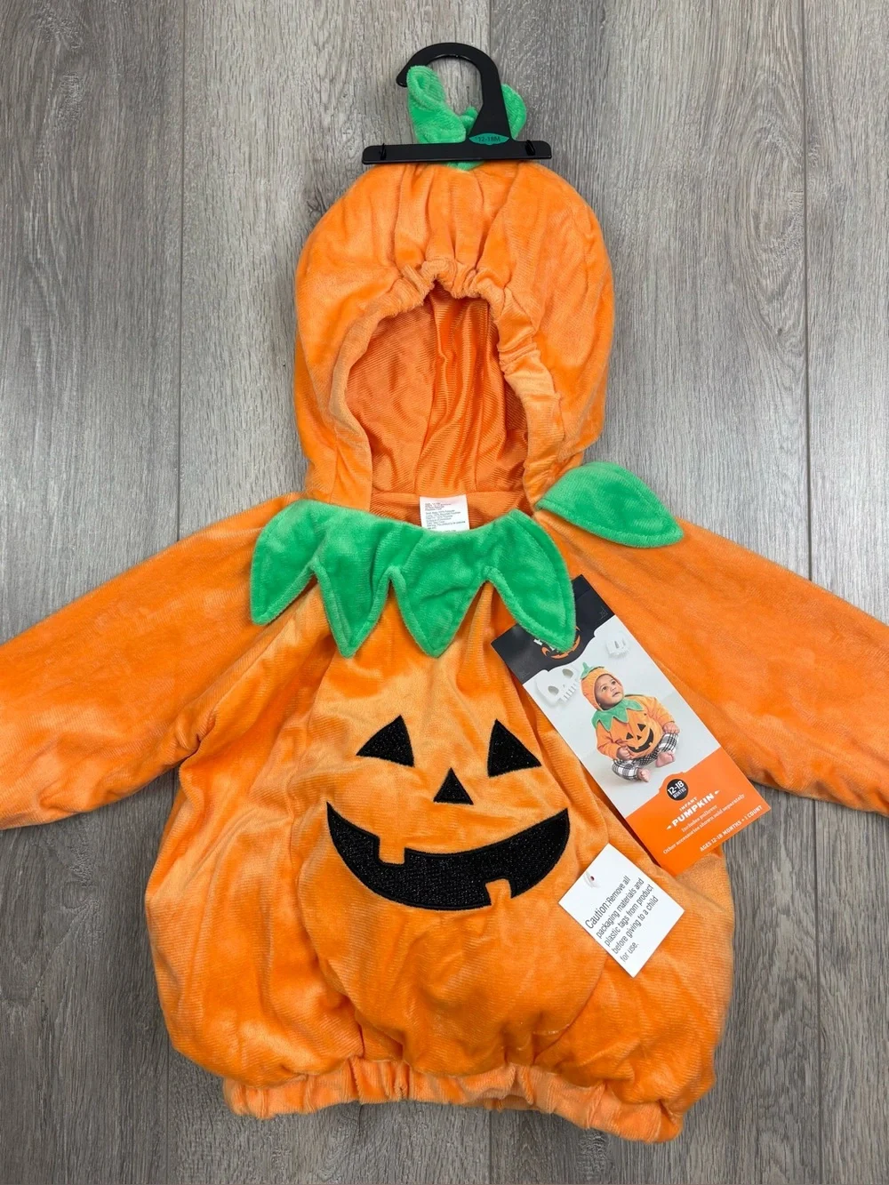 Hyde & Eek! Infant Pumpkin Costume 12-18 Months